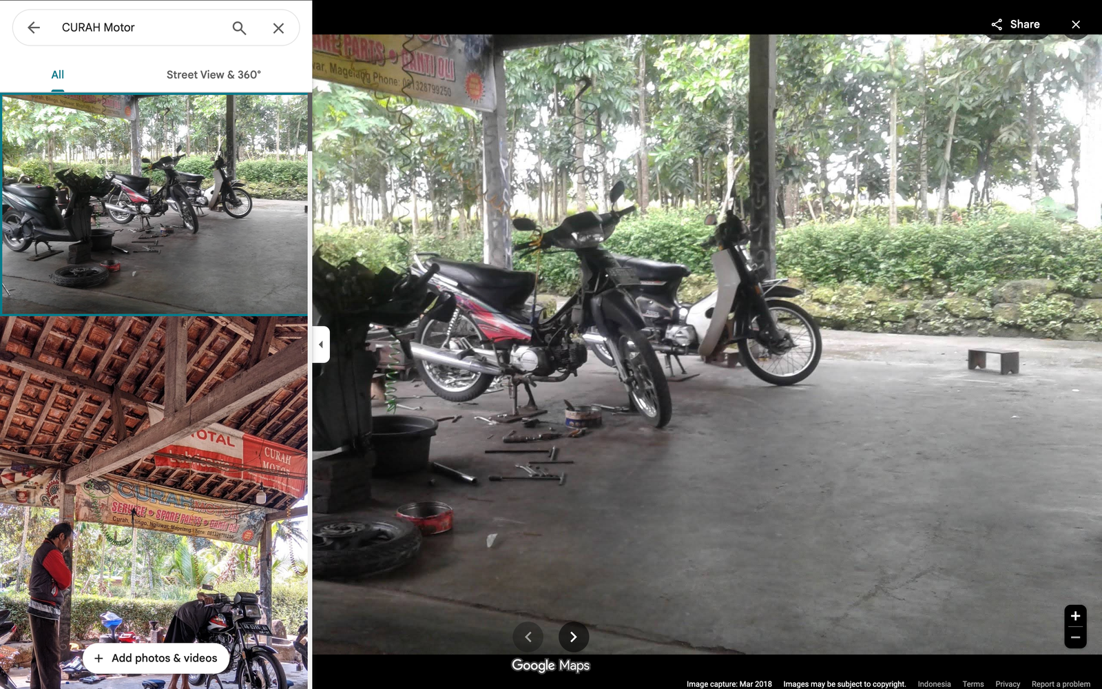 CURAH MOTOR PAK JONO